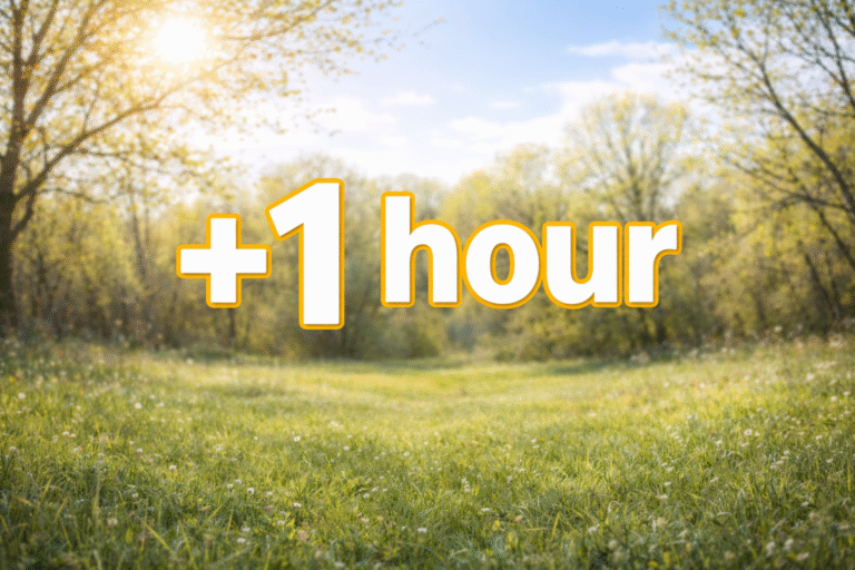 Clocks Move Forward for Daylight Saving Time