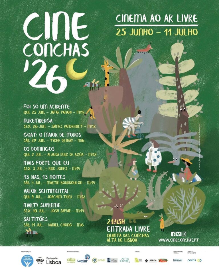Free Open-Air Cinema Series to Launch at Quinta das Conchas Park on June 25